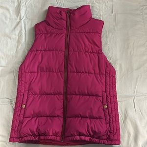 Pink Puffer Vest